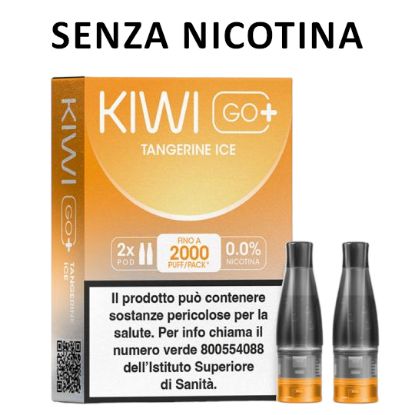 Picture of KIWI GO PLUS POD 1x2pz TANGERINE ICE 2ml 0mg/ml - PL0014386 SENZA NICOTINA