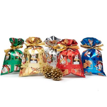 Immagine di BUSTA REGALO CELLO DECOR FINESTRELLE 20X35 100pz