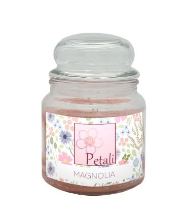 Immagine di CANDELA 380gr VEGETALE IN GIARA VETRO MAGNOLIA