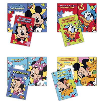 Immagine di BIGLIETTI DISNEY TOPOLINO GENERICO 12pz