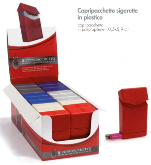 Immagine di PORTAPACCHETTO BRAVO COLOR 18pz PVC RIGIDO