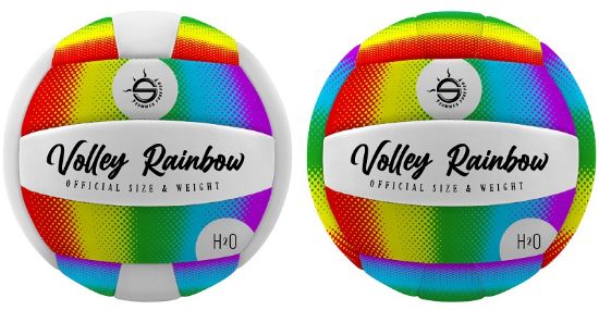 Picture of PALLONE VOLLEY PVC 1pz SGONFIO COLORI ASS.