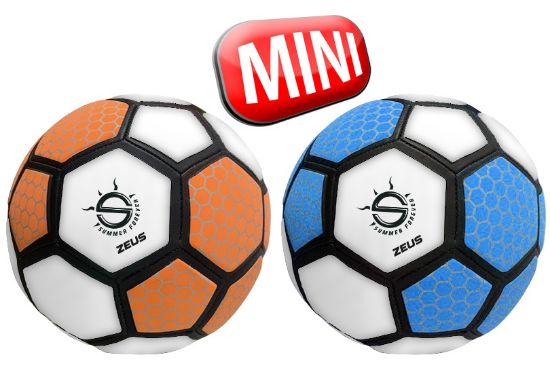 Immagine di PALLONE MINI CALCIO PVC 1pz SGONFIO COLORI ASS.