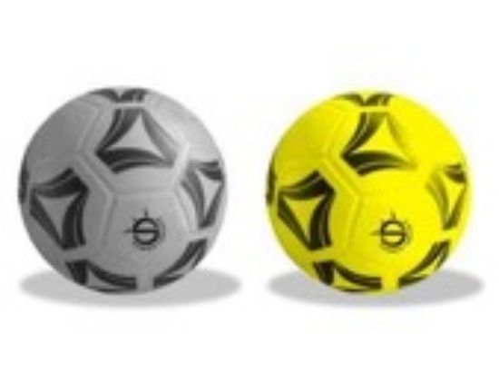 Immagine di PALLONE CALCIO PVC 1pz SGONFIO COLORI ASS.