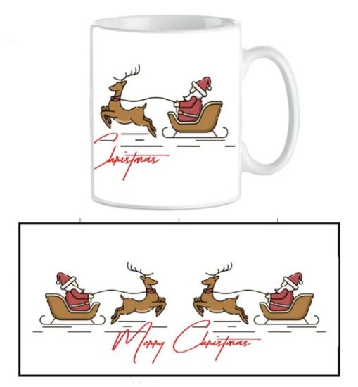 Picture of TAZZA MUG XMAS MERRY CHRISTMAS SLITTA