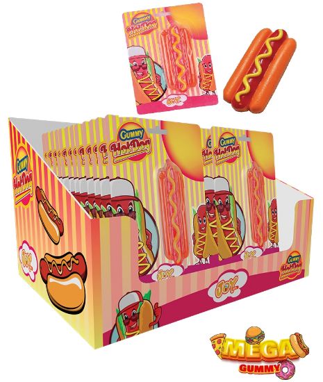 Immagine di JOY HOTDOG GUMMY 24pz 80gr - JOYGUM