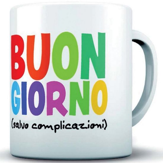 Picture of TAZZA MUG BUONGIORNO SALVO COMPLICAZIONI