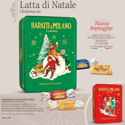 Picture of BARATTI&MILANO LATTA DI NATALE GRANDE 1pz 300gr