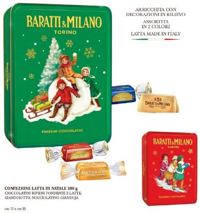 Picture of BARATTI&MILANO LATTA DI NATALE GRANDE 1pz 300gr