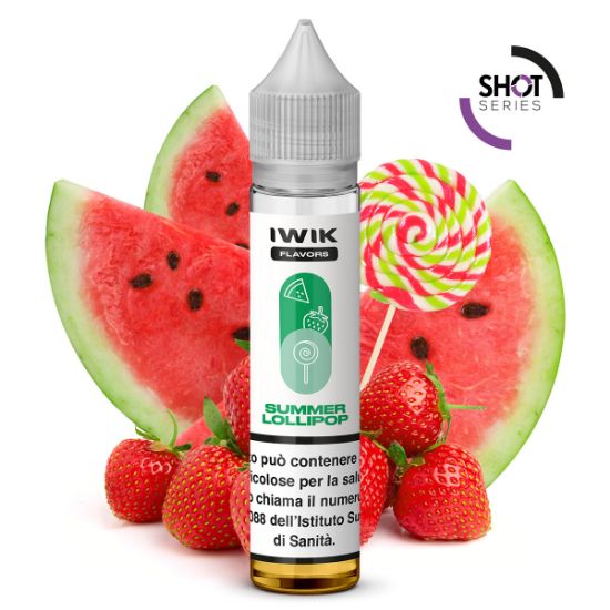 Immagine di KIWI AROMA PLA MINI SHOT - SUMMER LOLLIPOP - IWIK - 10ml PLA006143