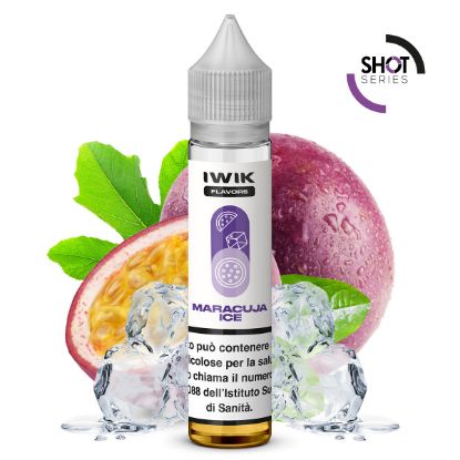 Immagine di KIWI AROMA PLA MINI SHOT - MARACUJA ICE - IWIK - 10ml PLA006366