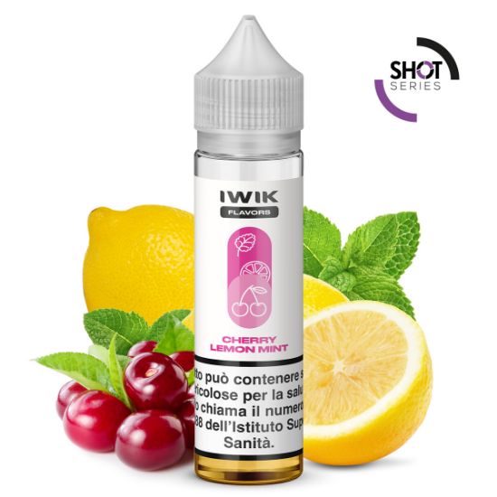 Immagine di KIWI AROMA PLA SHOT SERIES CHERRY LEMON MINT - IWIK- 20ml PLA006126