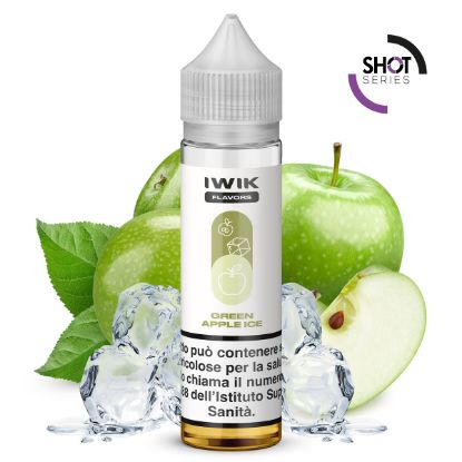 Immagine di KIWI AROMA PLA SHOT SERIES GREEN APPLE ICE - IWIK- 20ml PLA006132