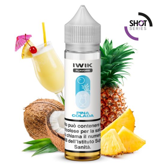 Picture of KIWI AROMA PLA SHOT SERIES PINA COLADA - IWIK- 20ml PLA006137