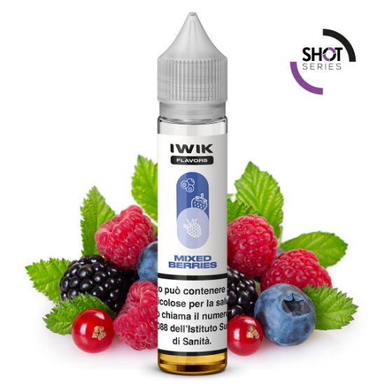 Picture of KIWI AROMA PLA MINI SHOT - MIXED BERRIES - IWIK - 10ml PLA006365