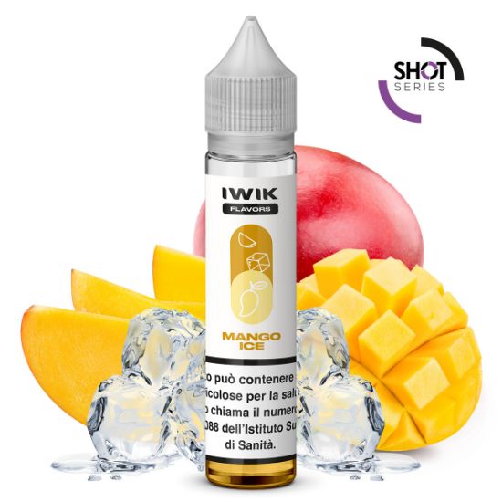 Picture of KIWI AROMA PLA MINI SHOT - MANGO ICE - IWIK - 10ml PLA006118