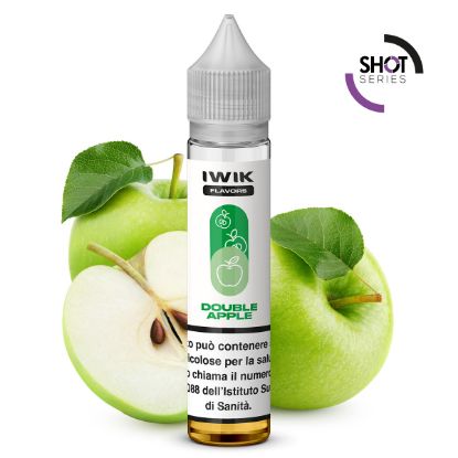 Picture of KIWI AROMA PLA MINI SHOT - DOUBLE APPLE - IWIK - 10ml PLA006364