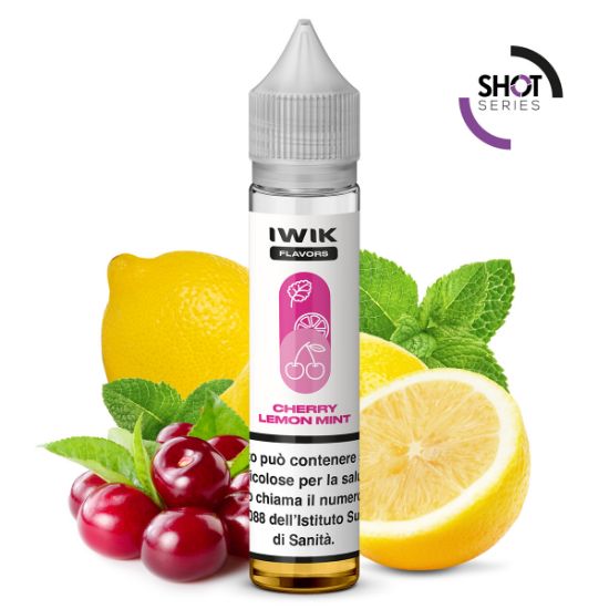 Immagine di KIWI AROMA PLA MINI SHOT - CHERRY LEMON MINT - IWIK - 10ml PLA006349