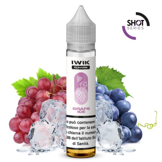 Picture of KIWI AROMA PLA MINI SHOT - GRAPE ICE - IWIK - 10ml PLA006114