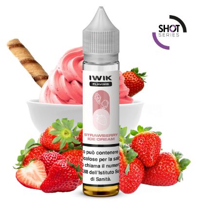 Immagine di KIWI AROMA PLA MINI SHOT - STRAWBERRY ICE CREAM - IWIK - 10ml PLA006121