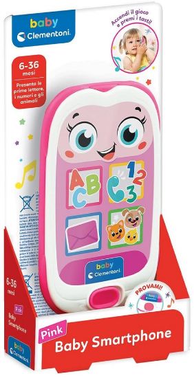 Picture of GIOCHI SMARTPHONE PINK 1pz CLEMENTONI