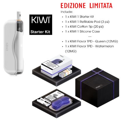 Immagine di KIWI 1 GIFT BOX ARTIC WHITE - KIWI VAPOR (pvp.69,00) composto da: