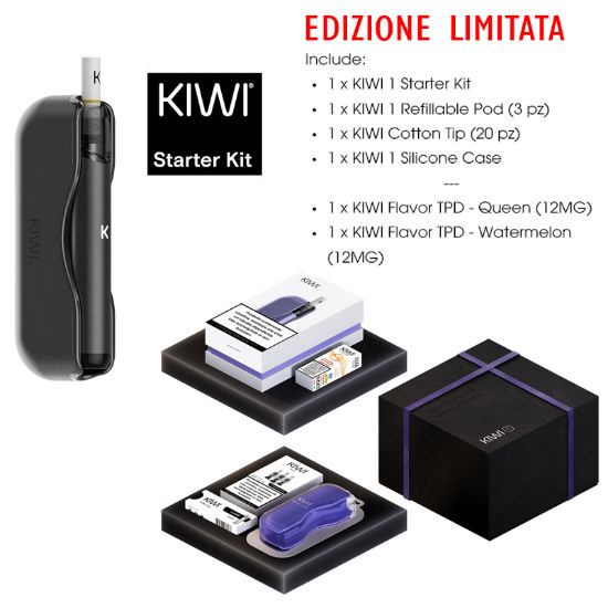 Immagine di KIWI 1 GIFT BOX IRON GATE - KIWI VAPOR (pvp.69,00) composto da: