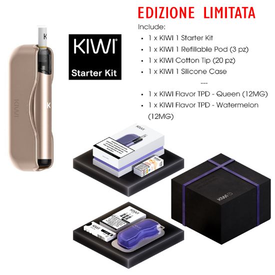 Immagine di KIWI 1 GIFT BOX LIGHT PINK - KIWI VAPOR (pvp.69,00) composto da;