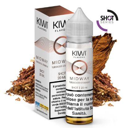 Picture of KIWI AROMA PLA SHOT SERIES - MIDWAY - KIWI VAPOR - 20ml PLA001210