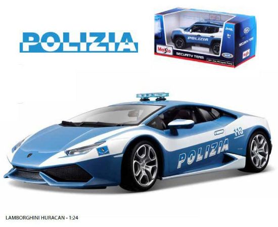 Picture of GIOCHI AUTO 1:24 LAMBORGHINI POLIZIA 1pz MAISTO