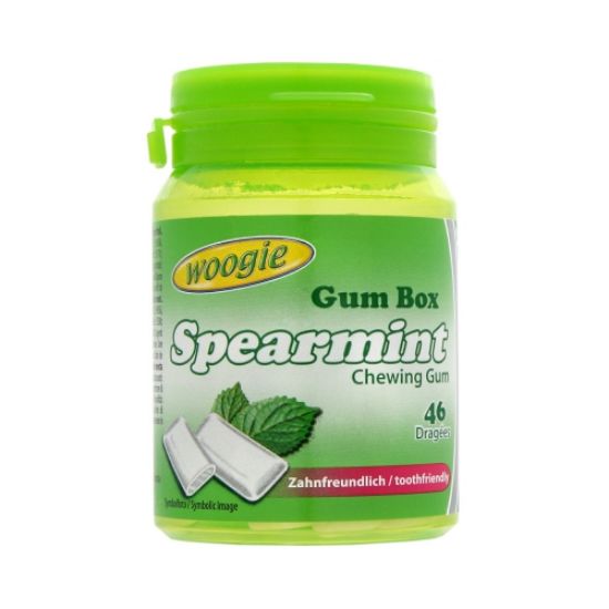 Immagine di CHEWINGUM BARATTOLO SPEARMINT 64g 1pz SENZA ZUCCHERO - GUNZ