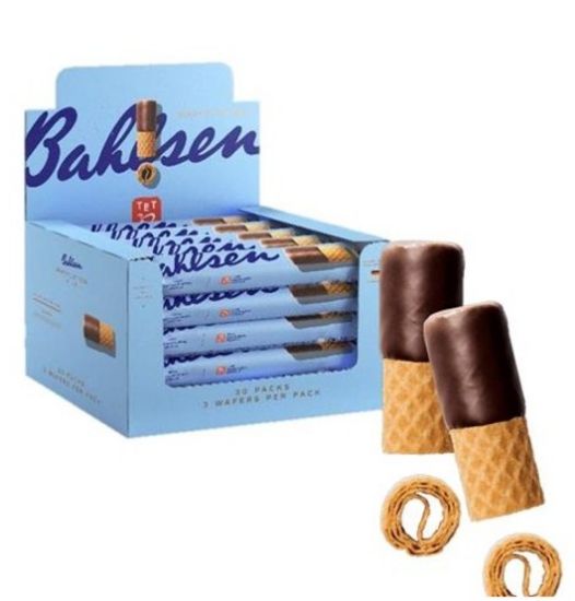 Picture of BAHLSEN SNACK WAFFELETTEN MILK 30pz 21gr