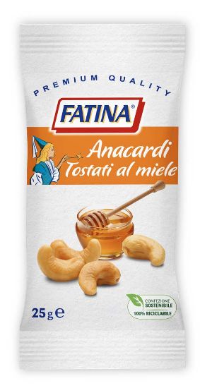 Picture of SNACK FATINA 26pz - 25gr ANACARDI TOSTATI AL MIELE