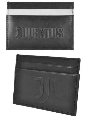 Picture of PORTA CARTE CREDITO IN PELLE 1pz JUVENTUS 10x8cm