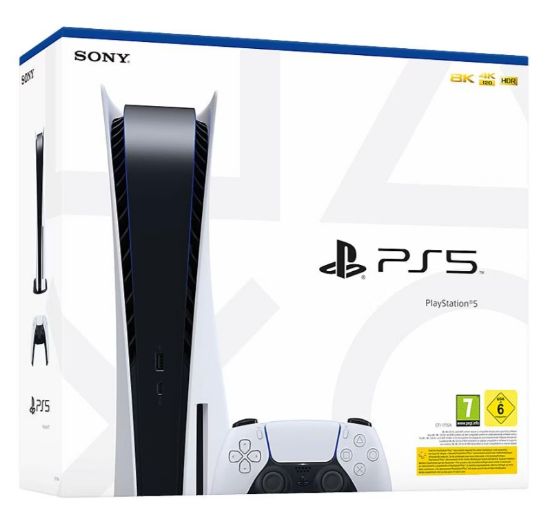 Immagine di SONY Console Play Station 5 Standard Edition con Gamepad 825GB Wi-Fi Colore Nero Bianco