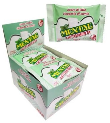 Immagine di MENTAL BUSTINA LATTE & MENTA 12pz 50gr