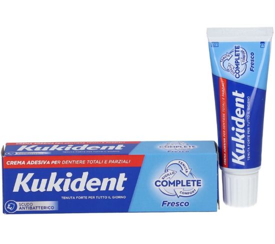 Immagine di KUKIDENT COMPLETE CR ADESIVA 40g FRESCO AZZURRO