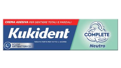 Immagine di KUKIDENT COMPLETE CR ADESIVA 40g NEUTRO VERDE