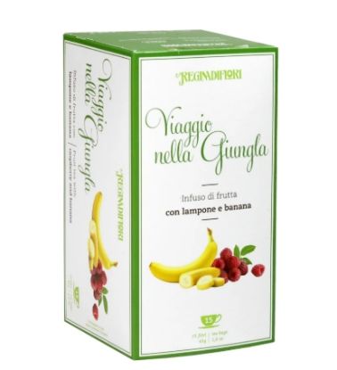 Immagine di REGINADIFIORI TISANE SCATOLA 15pz 3gr. VIAGGIO NELLA GIUNGLA