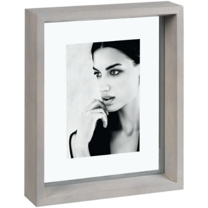 Immagine di CORNICE 13X18cm LEGNO GRIGIO DOPPI VETRI MASCAGNI MOD.A756J