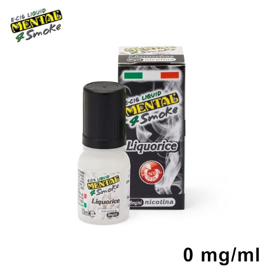 Immagine di Mental Liquorice 10ml 0mg/ml - PL0000840