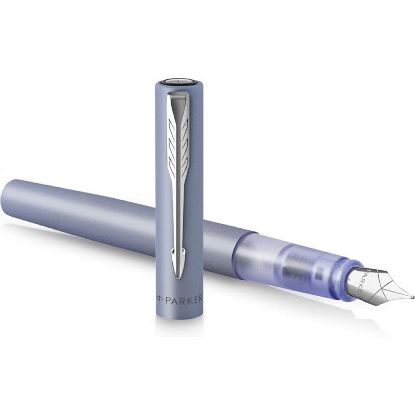 Immagine di PENNA STILO PARKER VECTOR XL SILVER BLUE M V.27,50