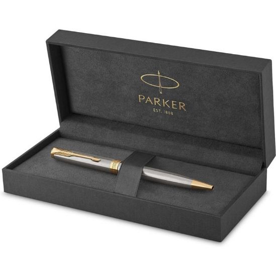 Immagine di PENNA SFERA PARKER SONNET STAINLESS STEEL GT V.116,00