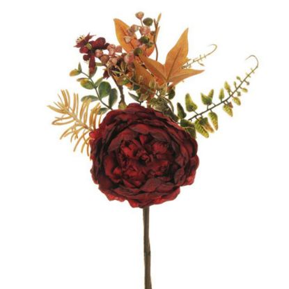 Picture of FIORE PICK H37cm FIORE MISTI AUTUNNO BORGOGNA 80-402998