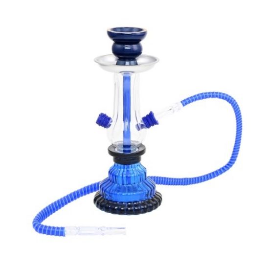 Immagine di NARGHILE' ATOMIC 25cm 1 tubo 1pz BLUE