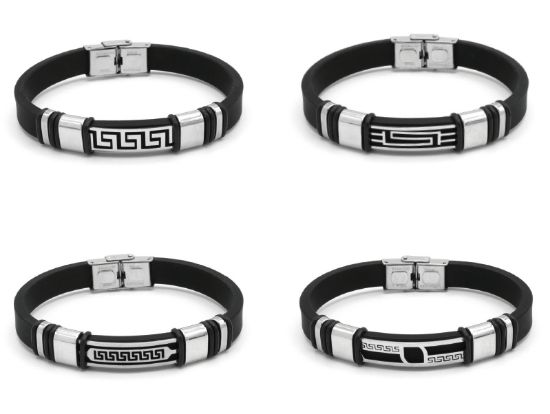 Immagine di BRACCIALE UOMO NAVIGARE 4pz ASSORTITI + SCATOLA REGALO