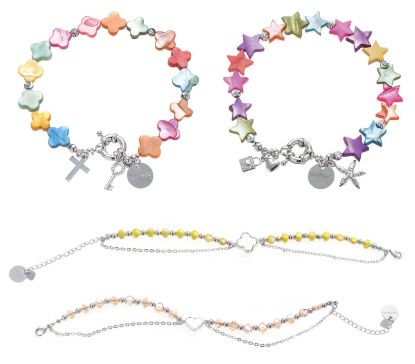 Immagine di BRACCIALE DONNA NAVIGARE 4pz ASSORTITI + SCATOLA REGALO