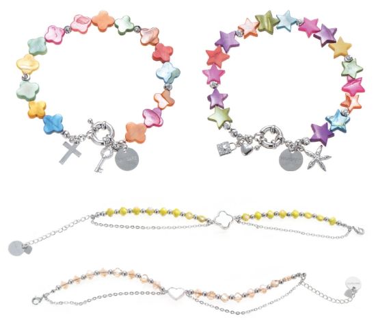 Immagine di BRACCIALE DONNA NAVIGARE 4pz ASSORTITI + SCATOLA REGALO