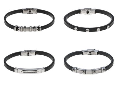 Immagine di BRACCIALE UOMO NAVIGARE 4pz ASSORTITI + SCATOLA REGALO