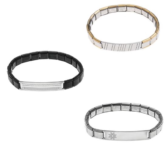 Immagine di BRACCIALE UOMO NAVIGARE 3pz ASSORTITI + SCATOLA REGALO